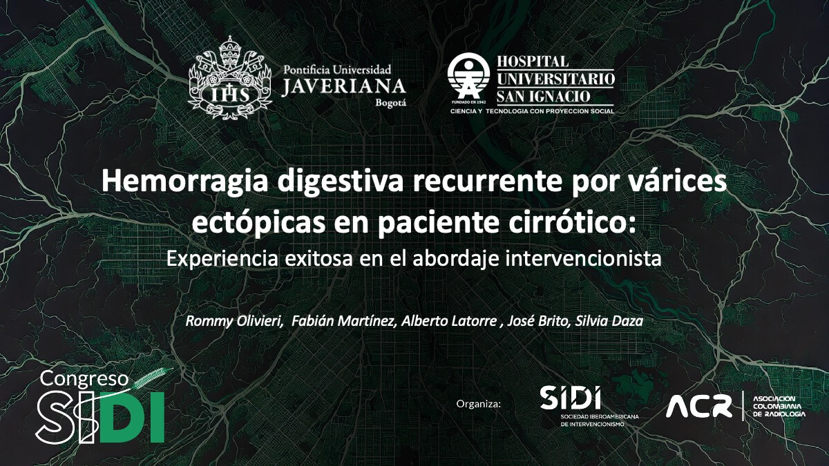 Hemorragia digestiva recurrente por varices ectópicas en paciente cirrótico: Experiencia exitosa en el abordaje intervencionista