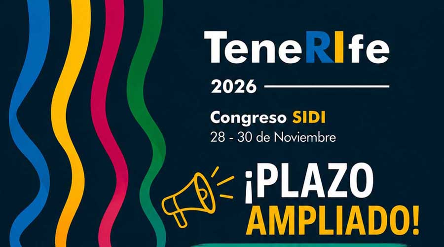 Ampliación plazo para comunicaciones libres al congreso SIDI 2026